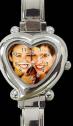 PERSONALISED PHOTO WATCH HEART